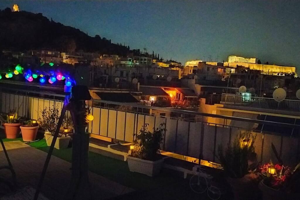 Rooftop Studio, Acropolis View! Athens Ngoại thất bức ảnh