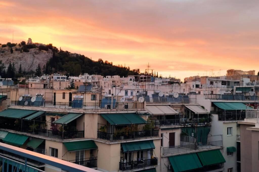 Rooftop Studio, Acropolis View! Athens Ngoại thất bức ảnh