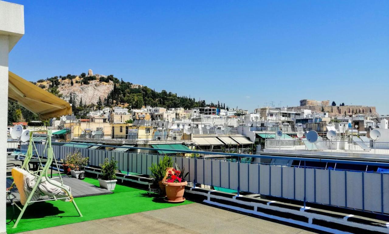 Rooftop Studio, Acropolis View! Athens Ngoại thất bức ảnh