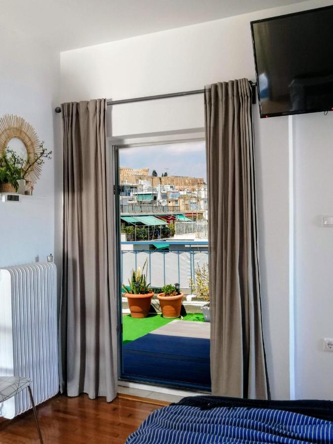 Rooftop Studio, Acropolis View! Athens Ngoại thất bức ảnh